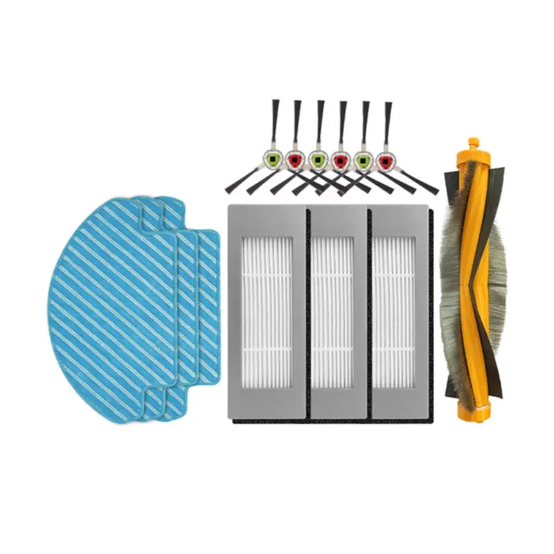 Vacuum Cleaner Main Brush Side Brush Hepa Filter Mop Cloth for Ecovacs Deebot DD3G Robotic Vacuum Cleaner Parts Accessories