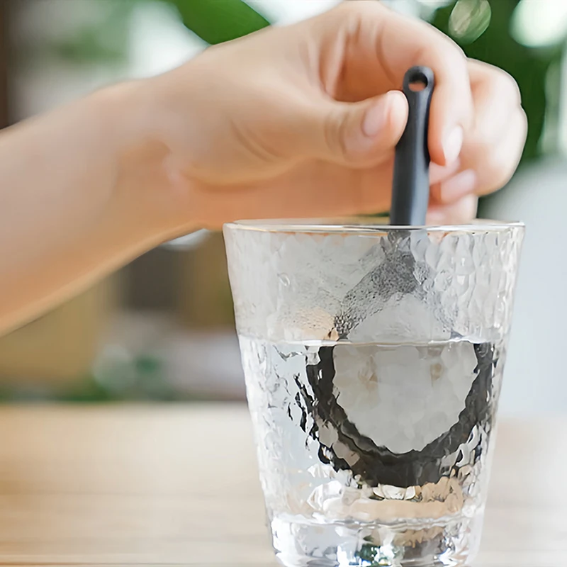 Infuseur à thé réutilisable, capsule de café, filtre à poudre, cuillère, sac à passoire pour cuir chevelu