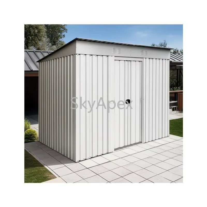 Easy  Assembly  Metal Small Shed Tool Storage Sheds Outdoor Bike Shed For Garden Backyard High Quality Durable Weather Resistant