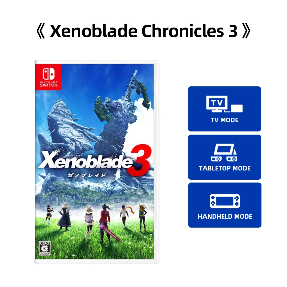 Xenoblade Chronicles 3 -Nintendo Switch Game Deals - Solid Game Cassette Support For Multiple Languages