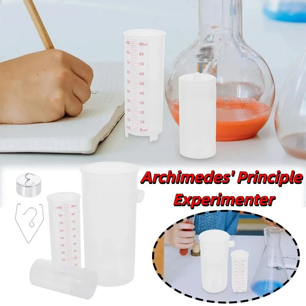 Portable Archimedes Principle Demonstrator Measuring Instrument Demonstration Kit Buoyancy Force Gauge Force Dynamometer