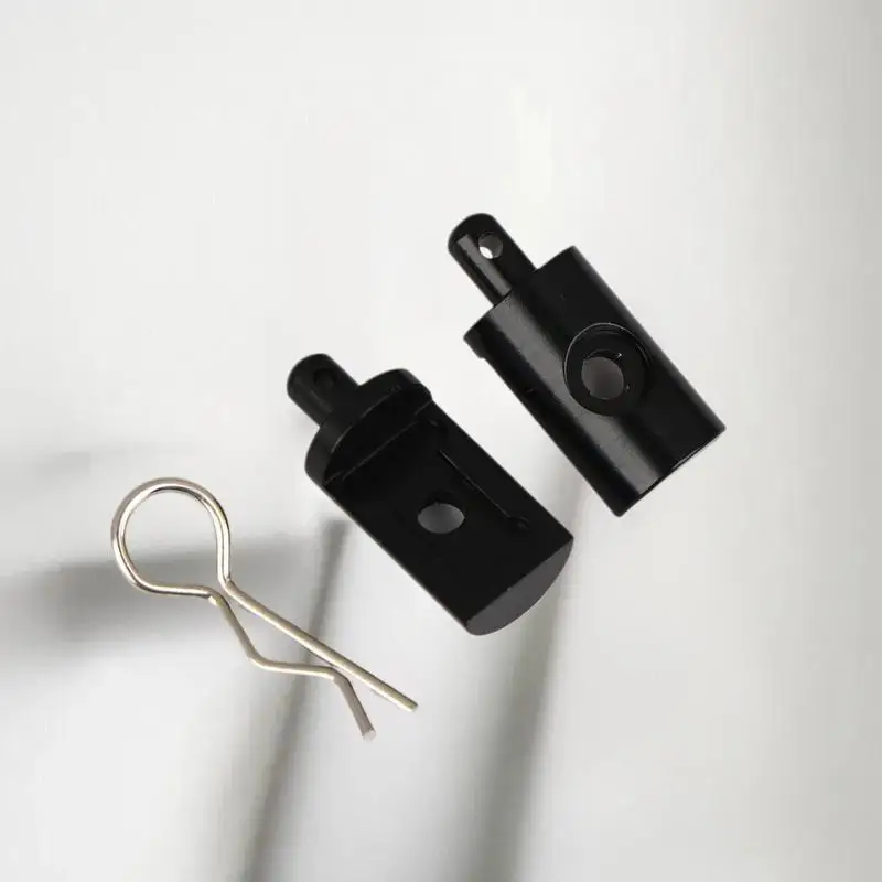 Componentes de atualização de liga de alumínio, montagens de carroceria, adequados para tamiya CW-01, lancheira, chassi de carro rc