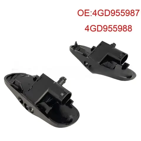 새로운 2개 자동차 앞 유리 세척기 스프레이 노즐 제트 가열식 아우디 A3 A4 Q3 Q5 Q7 A7 TT용