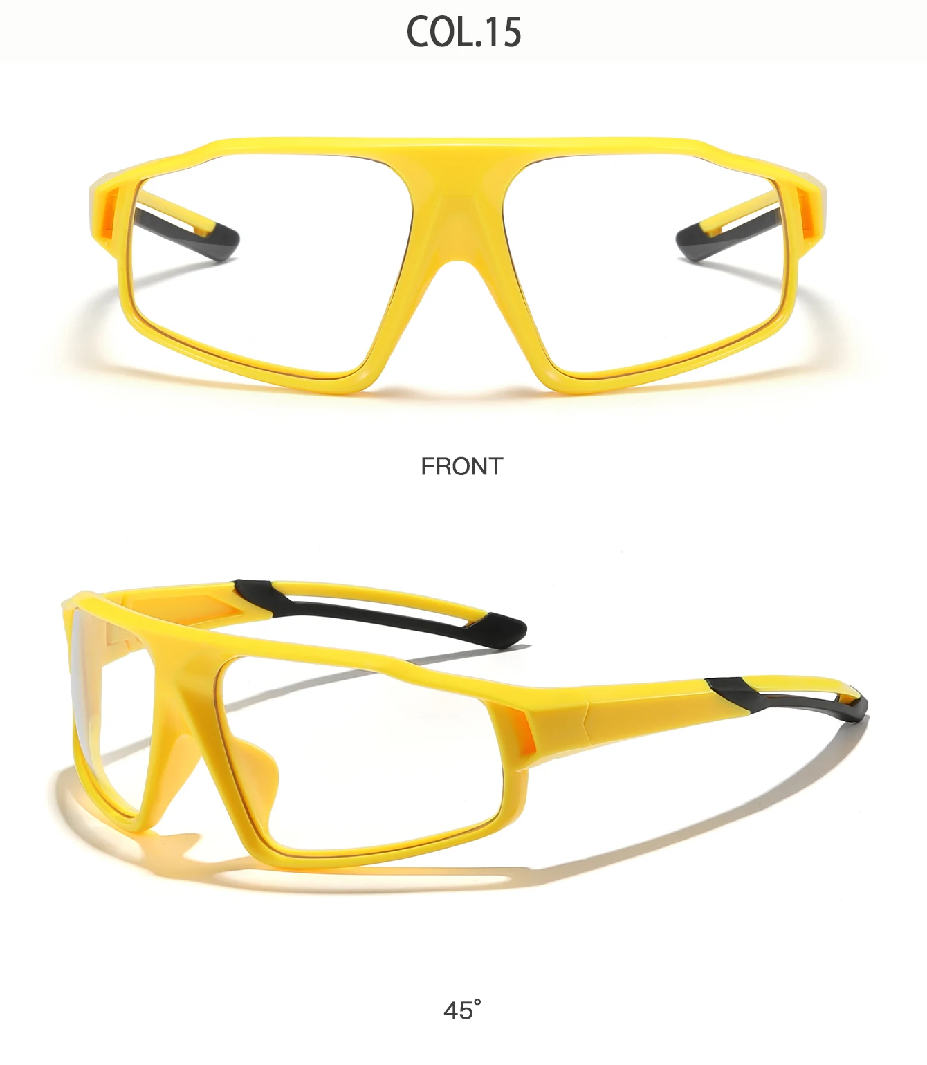 Mode Photochrome Sonnenbrille Für Männer Und Frauen Outdoor Sport Wandern Radfahren Angeln Golf Strand Rechteckige Winddicht Brille – Detail 10