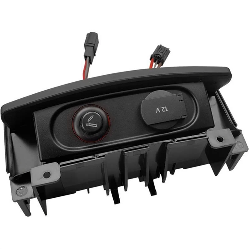 

Rear Cigarette Lighter Assembly 12V Power Connector Cover 4G0919565A 4G0 919 565A For A6L C7 C7PA 2012-2018