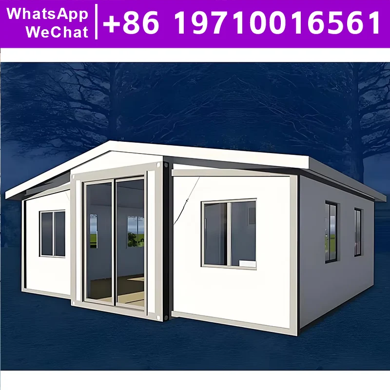 Expandable Shipping Container House Modular Container Houses Prefabricated Home Mobile House Luxury 40ft Buildings Prefab 20ft