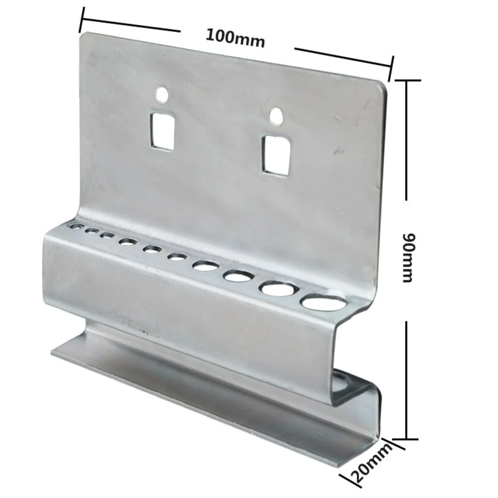 金属製ハンガーネジ,収納オーガナイザー,フック,四角い穴プレート,六角形のレンチ,ハードウェアホルダー