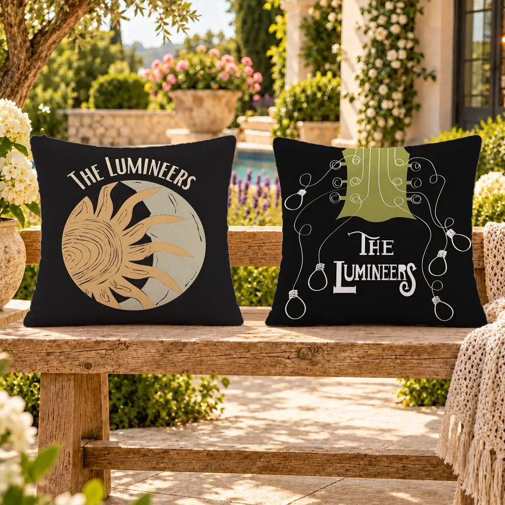 Band Indie Folk The Lumineers Cushion Cover Soft Plush Throw Pillow Cover Washable Sofa Bed Patio Chair Home Decor