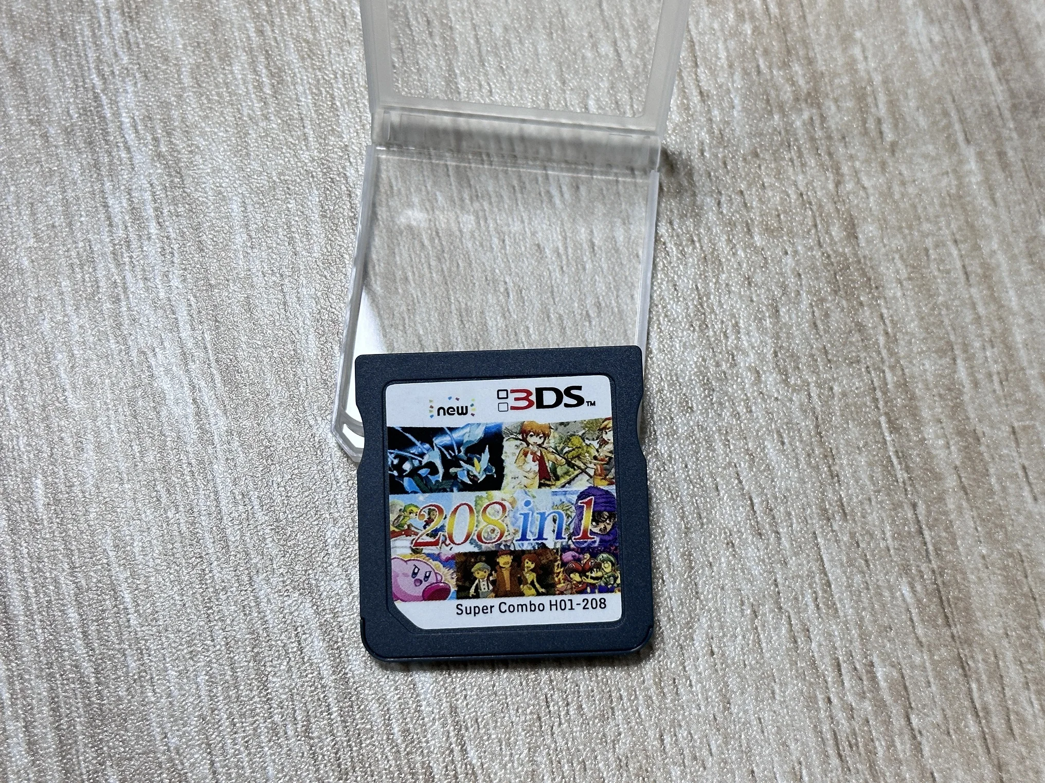 DS Game Card 208 in 1 Video Game Console Card for NDS 3DS