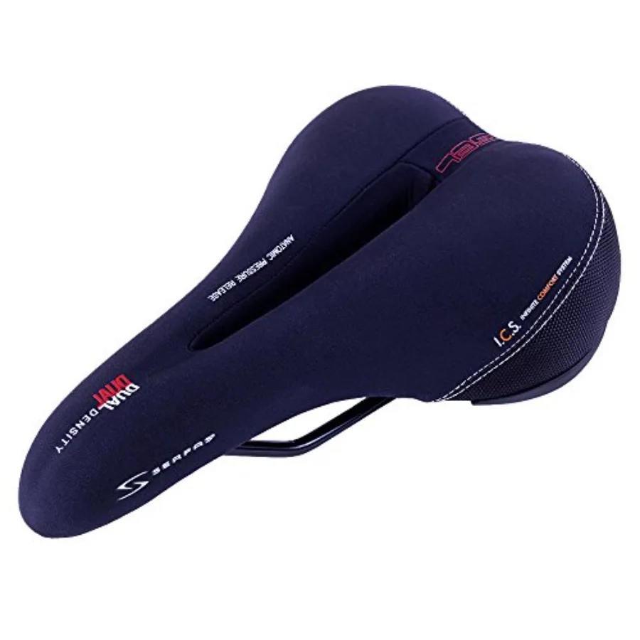 

Dual Density Men's Bicycle Saddle with Cutout