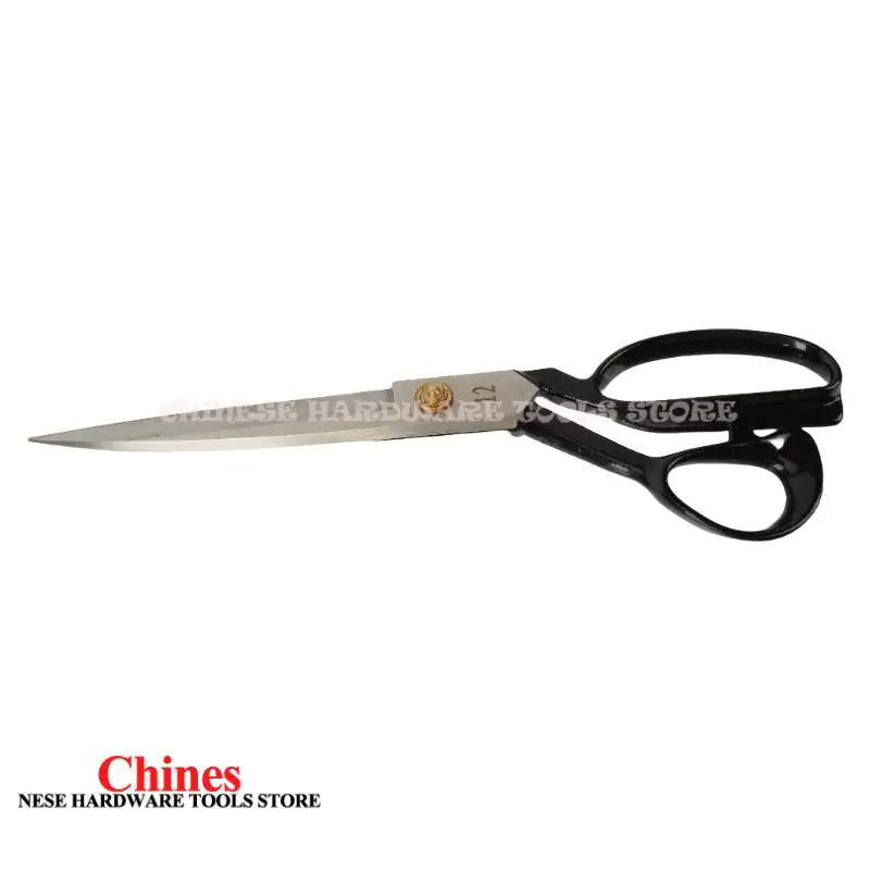 

12 inch professional tailor scissors, retro manganese steel scissors, craft scissors, sewing accessories