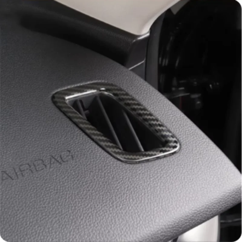 

Stainless Steel AC Air Outlet / Glove Storage Box / P-Gear Button Decor Panel Accessories Cover Trim For Haval H6 2021 - 2024