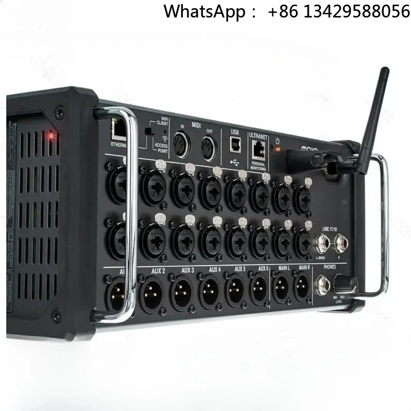 Midas MR18 18-Input Digital Rackmount Mixer For IPad/Android Tablets With 16 Preamps WiFi Module And USB Audio Interface