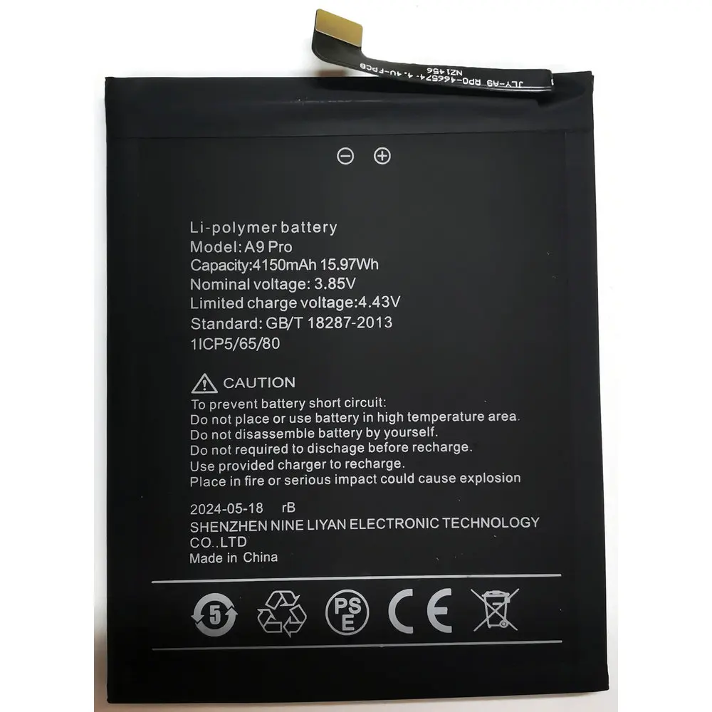 3.85V 4150Mah A9 Pr…