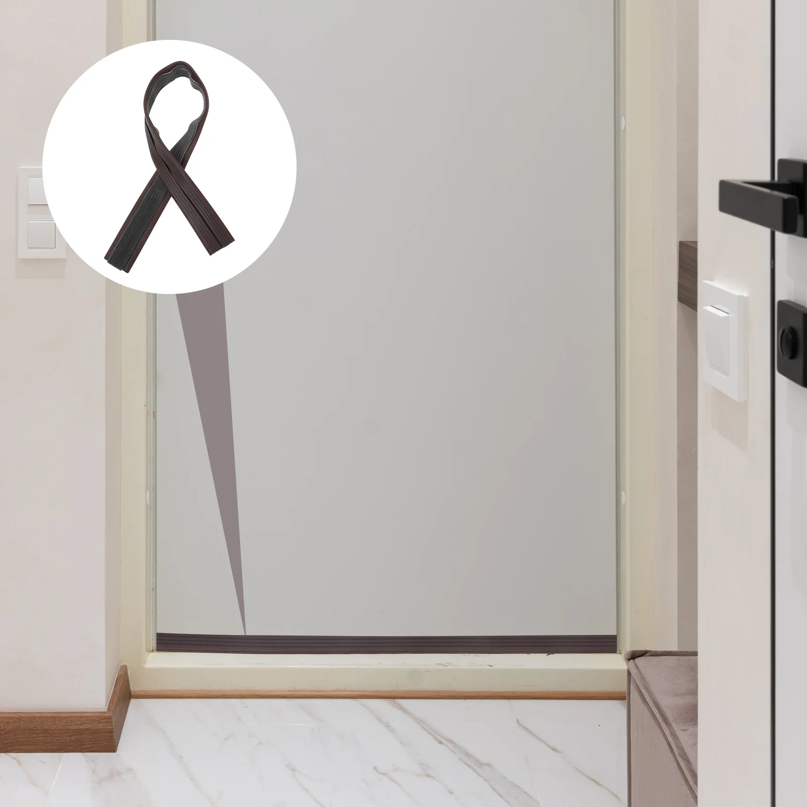 شريط عازل الباب عازل للصوت للحد من الضوضاء يندبروف العزل ختم الشريط للمنزل دخول المرآب باب دش الحمام