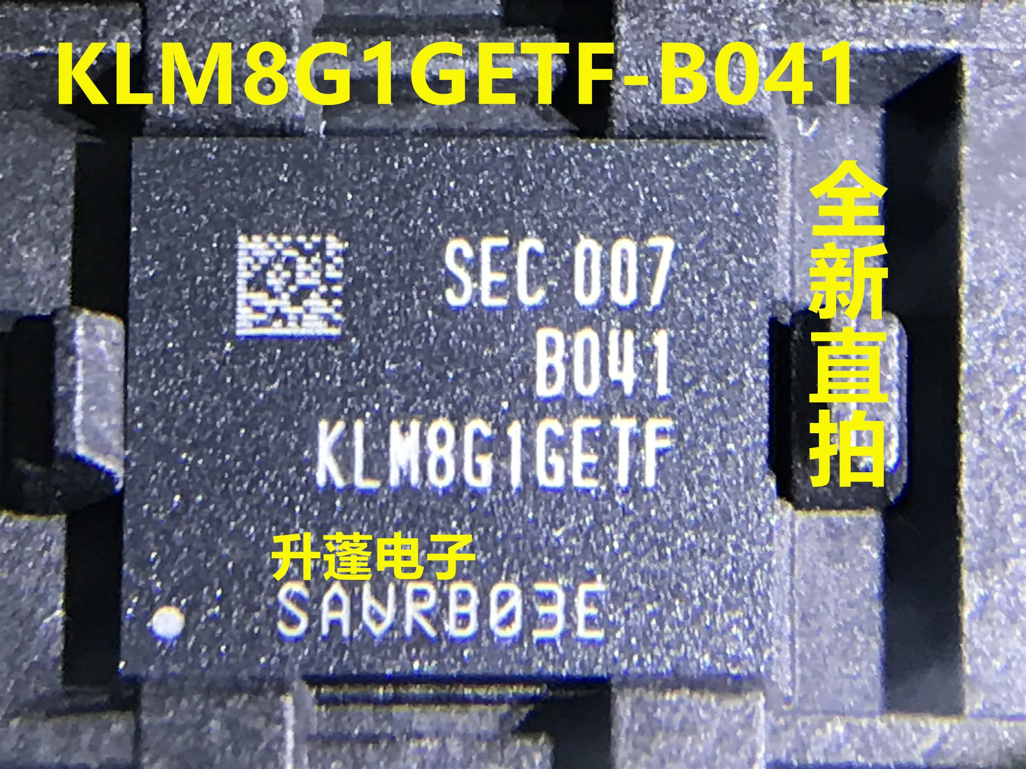 

5pieces KLM8G1GETF-B041 8G emmc 5.1 BGA153