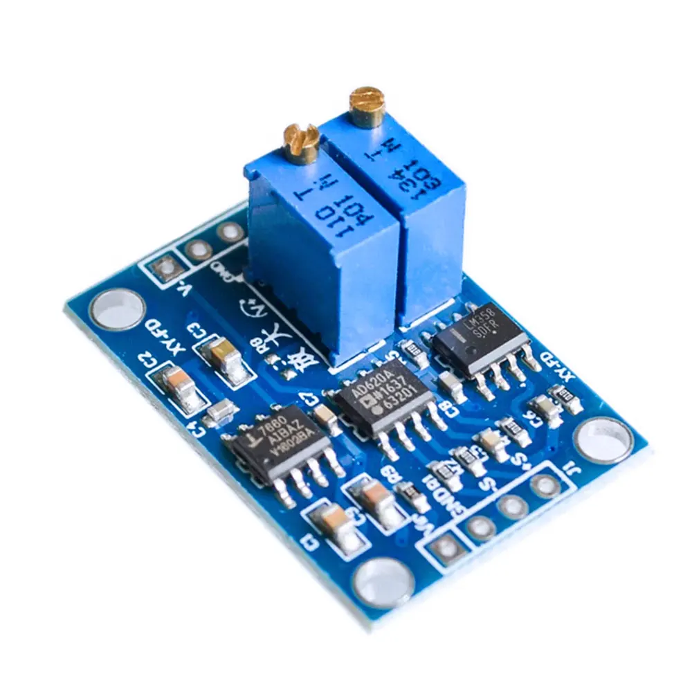 AD620 Microvolt MV Voltage Amplifier Signal Instrumentation Module Board 3-12VDC New Arrival