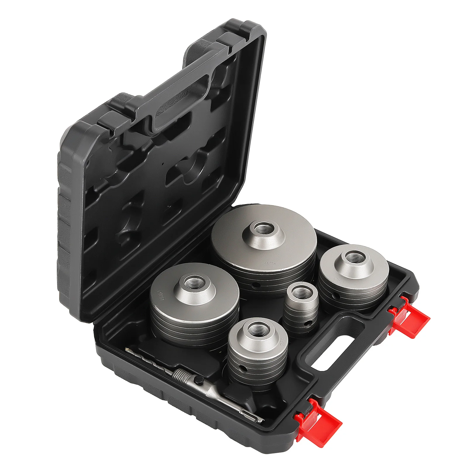 

Concrete Wall Hole Saw Set 6PCS with Center Drill Bit for Cement Brick