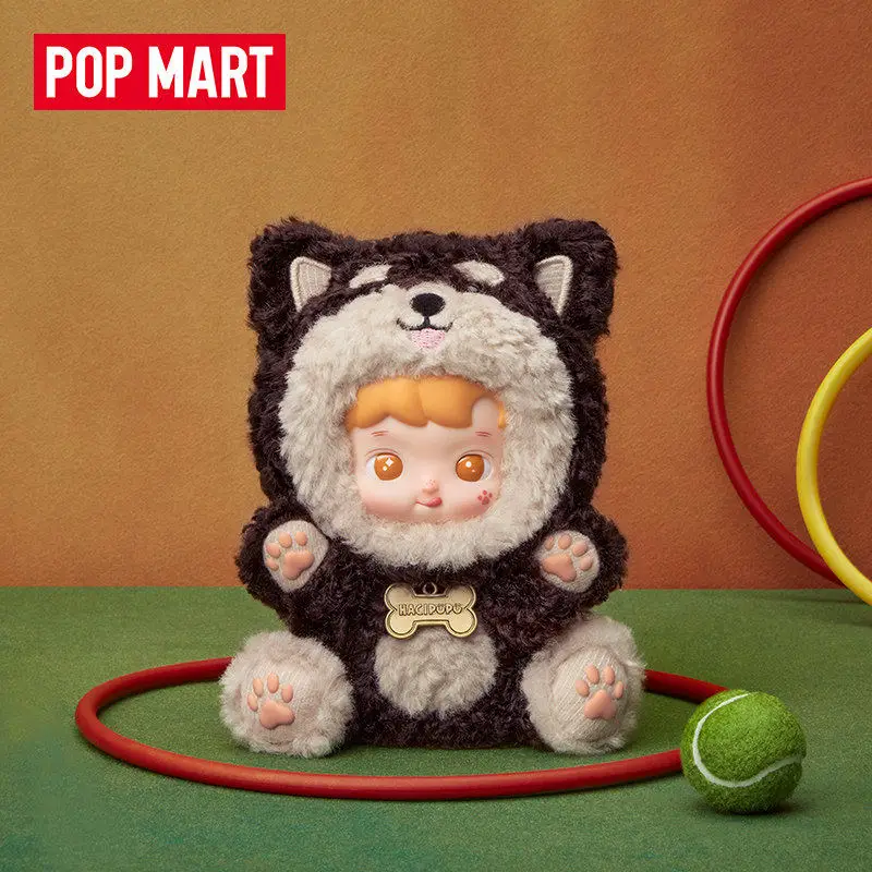 Authentic POPMART HACIPUPU Take Me Home Series Vinyl Plush Pendant Blind Box Toys Collectible Figurine Ornament Cute Gift