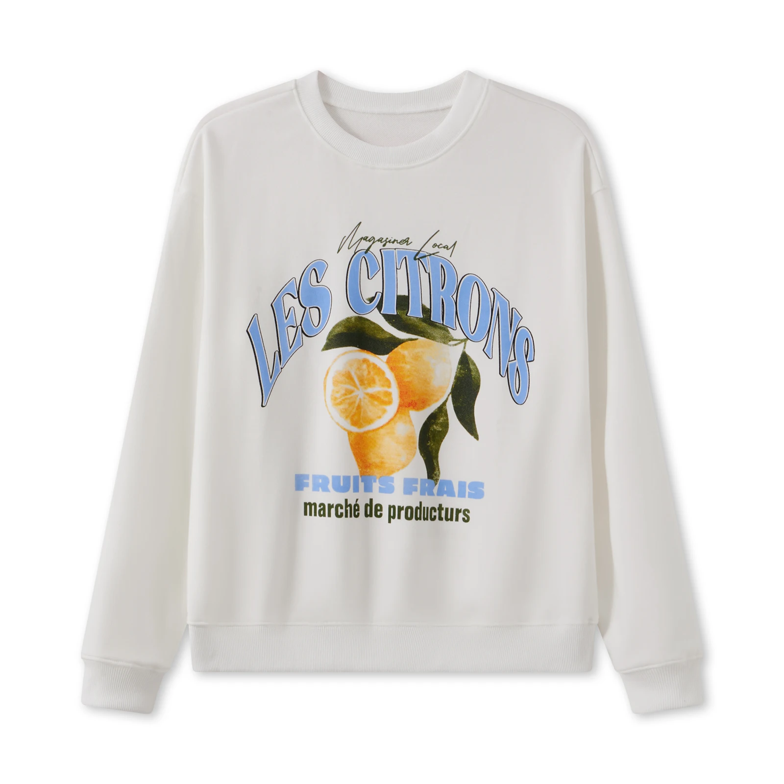 Sudaderas con gráficos Harajuku para mujer, jersey informal holgado de manga larga con cuello redondo, sudaderas informales, Tops, ropa de calle, primavera y otoño