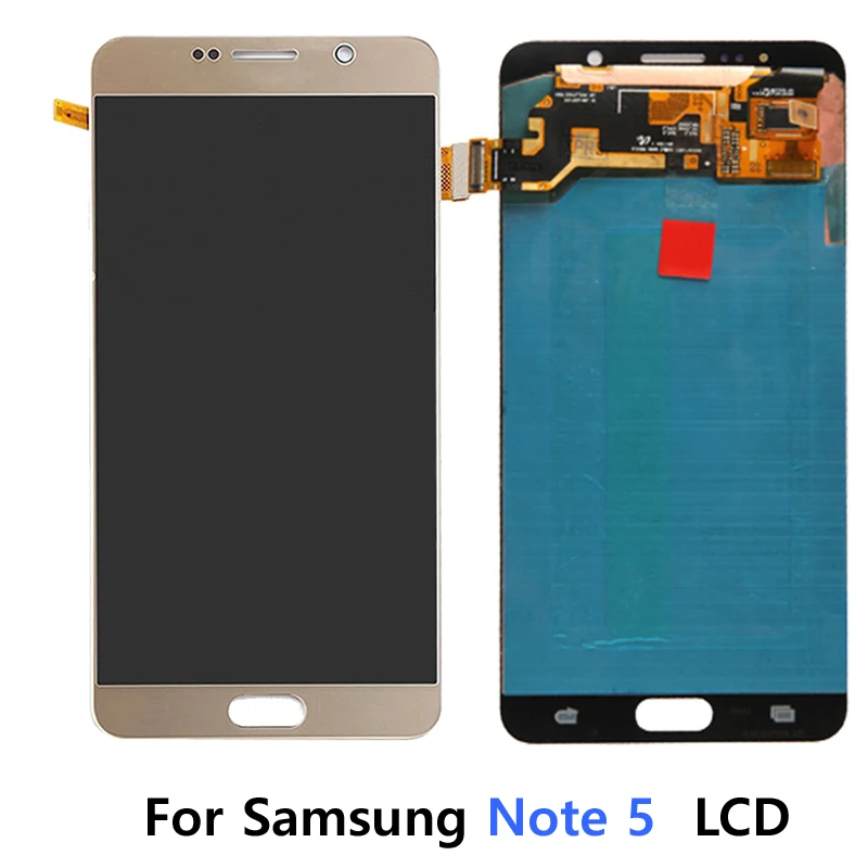 Note 5 LCD Screen For Samsung Galaxy Note 5 N920P N920T N920A N920G LCD Display Touch Screen Digitizer Assembly Replacement