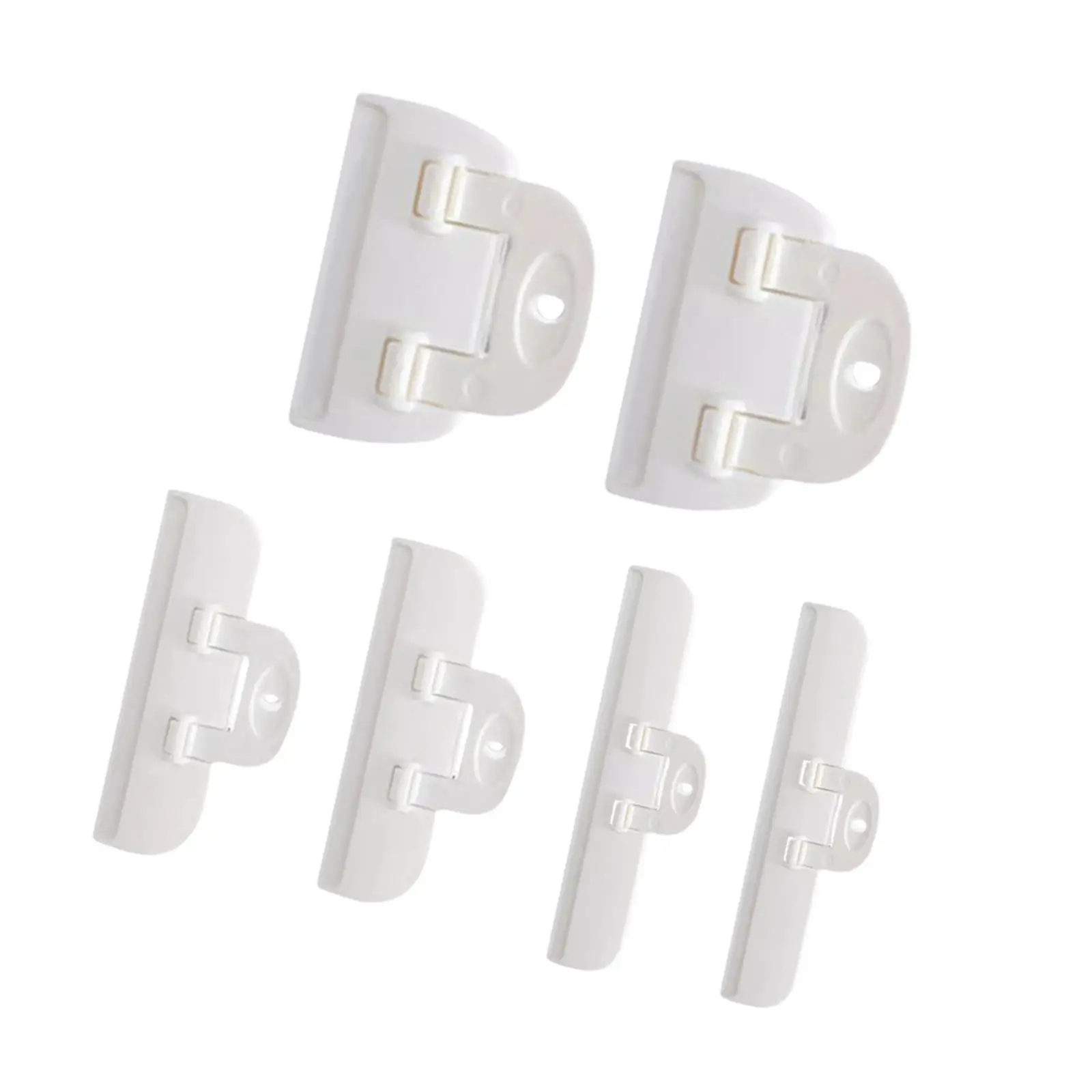 6x Chip Bag Clips Package Clips Food Clips for Bags for Office Bakery Home