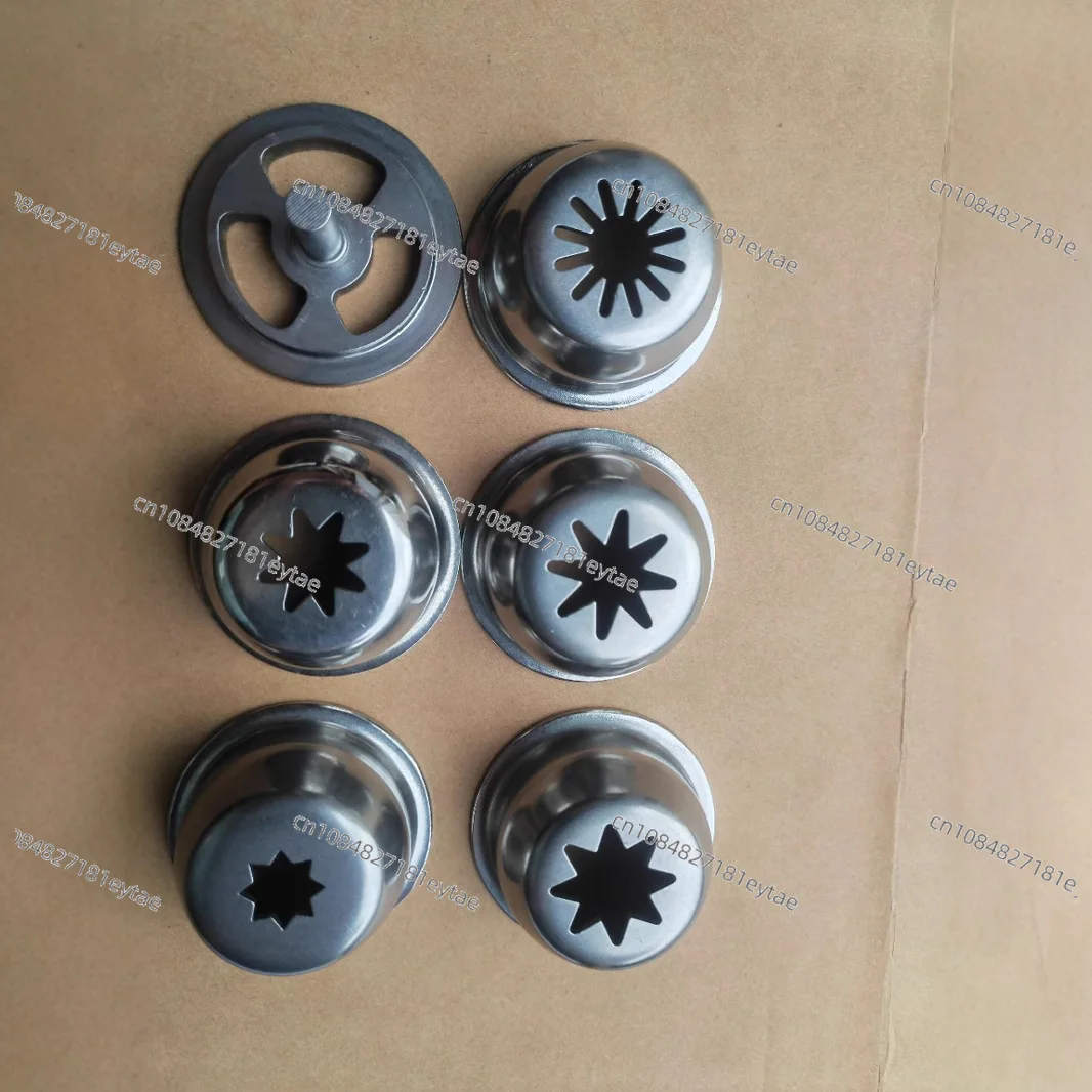 

Multifunctional Stainless Steel Enema Nozzle Intestinal Nozzle 5 Piece Set Accessories Fritters Noodle Nozzle