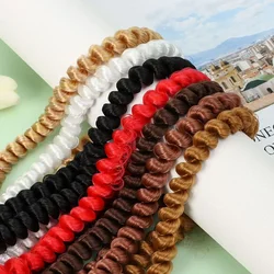 Fashion Screw Curly for Dolls BJD Doll Wig High-Temperature Resistant Fiber Handmade Hair Wig DIY Doll Hair Accessories
