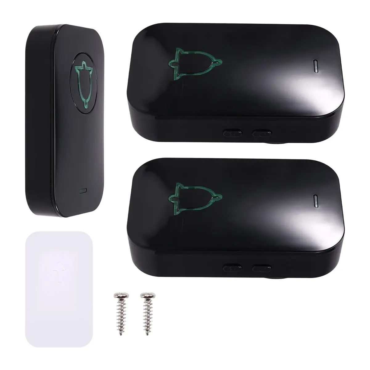forfor Doorbell Loud Classroom Doorbell for Home Office Kids Room Teachers & Hearing-Impaired, Long-Distance Loud Doorbell
