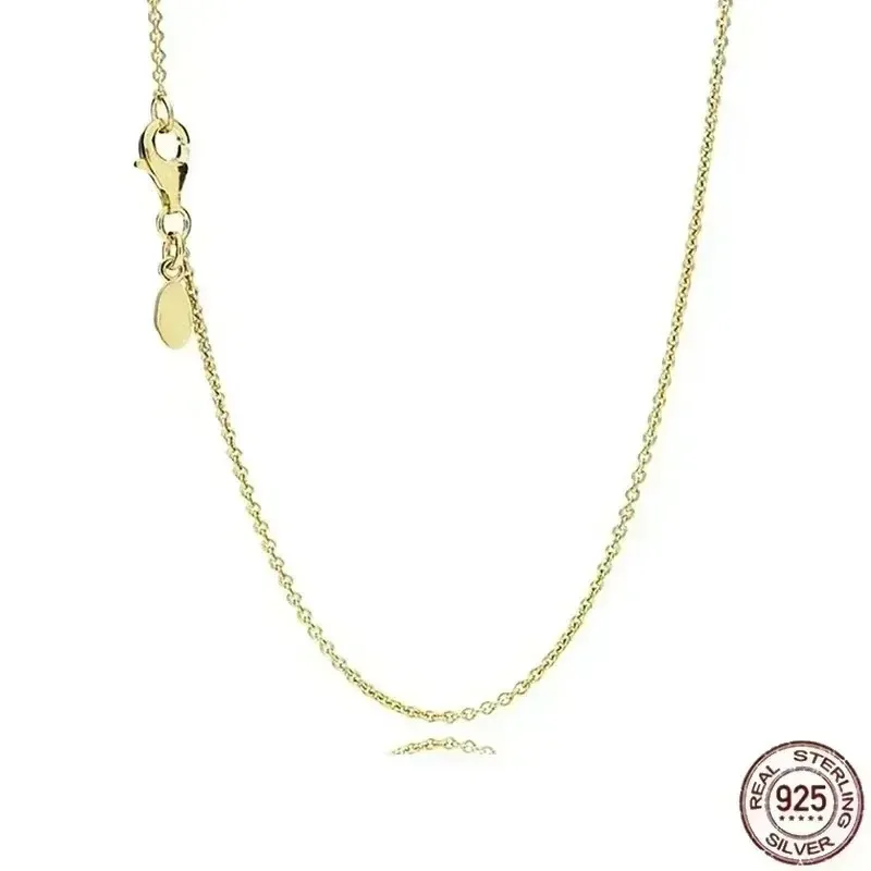 

New 925 Sterling Silver Classic Shiny NecklaceHeart-shaped Bow on Square Pendant, Luxury Exquisite Charm, Perfect Surprise Gifts