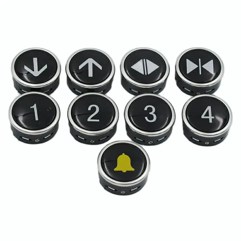 

5pcs Elevator Button FL-PW Round Button MCA Diameter 38mm