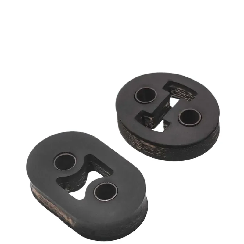 Motorcycle Exhaust Hanger Bracket Compatible with Zongshen Longxin Futian Tricycle Mounting Ear Rubber Bushing