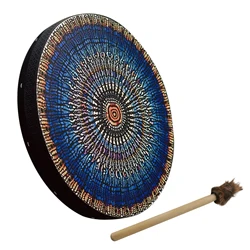 Vegetarian Shamanic Drum 25cm Shaman Drum Home Ornament Wooden Shamanic Drum The Siberian Drum Spirit Music Easter Gifts