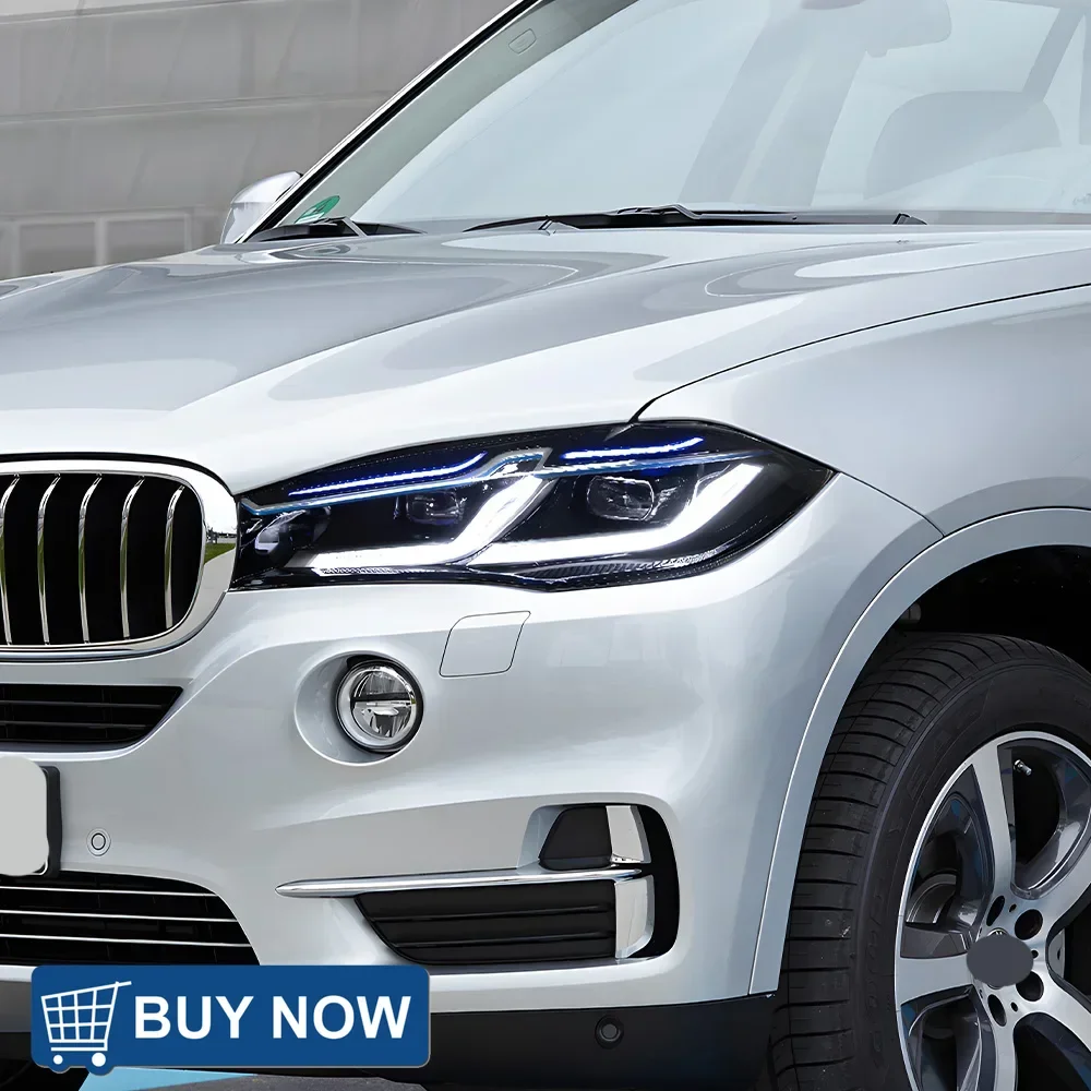 

Auto Headlights Assembly For BMW X5 X6 28i 35i 50i F15 2014-2018 LED Upgrade 2023 Style DRL Projector Lens Car Tool Accessories