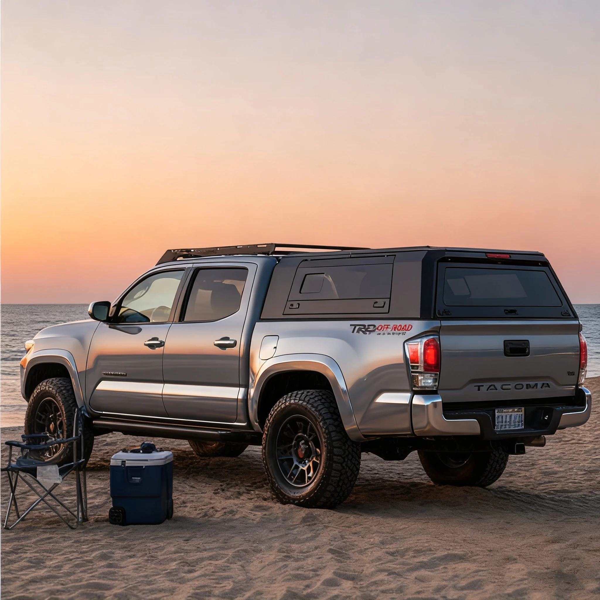 

For Pickup Canopy Truck Hard Top-Aluminum Alloy Waterproof Locking Guardian for Off-Road Hunting