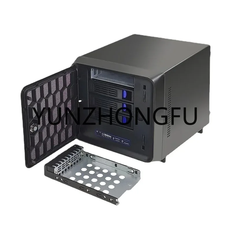 For home Cloud Storage Desktop NAS 4Bays Storage Server Case