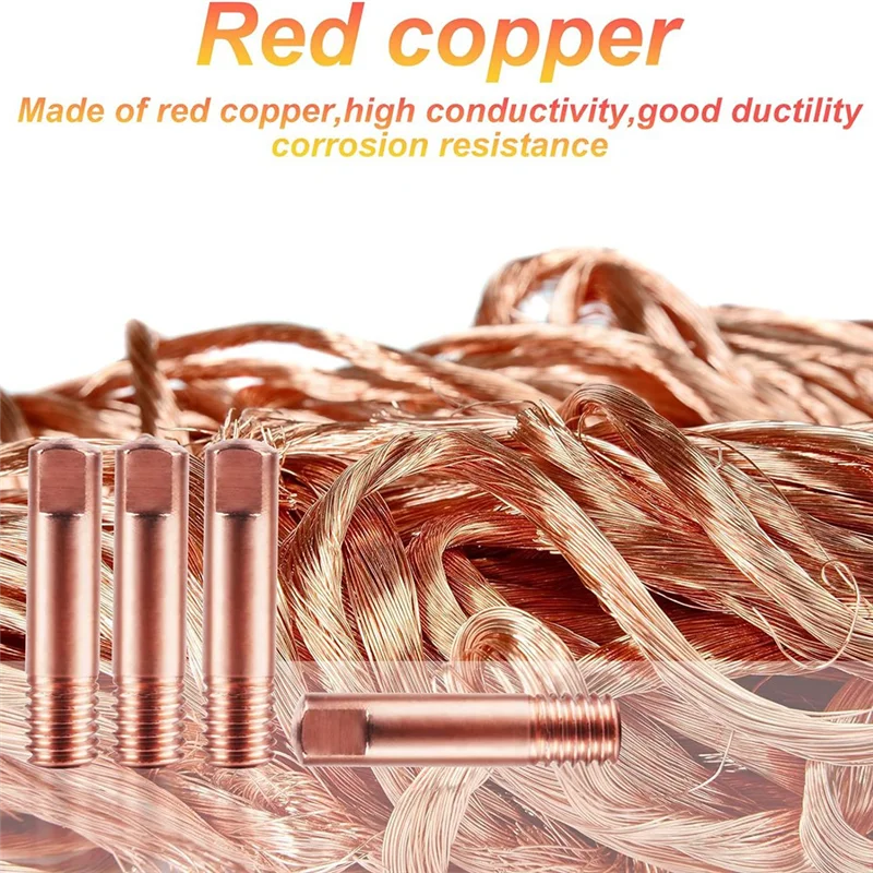 

【Superdeals】30 Pcs MIG Welding Tips, 11-35 0.035IN For Mig Welding Contact Tips Compatible