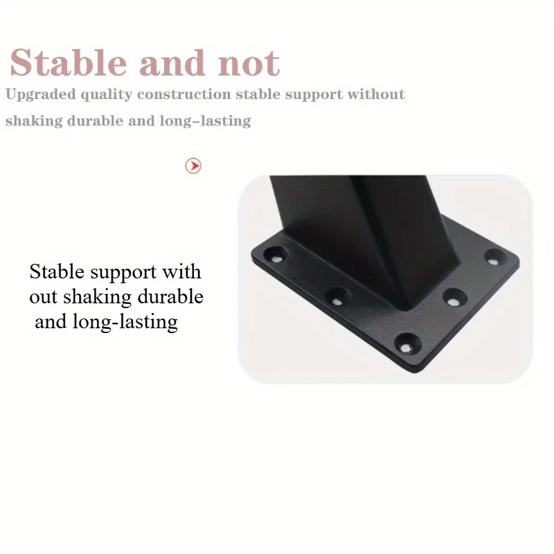 4 قطعة سبائك الألومنيوم قابل للتعديل خزانة Legs10cm الارتفاع ل أريكة سرير طاولة القهوة أثاث الحمام دعم أرجل قطع الأثاث الصلبة