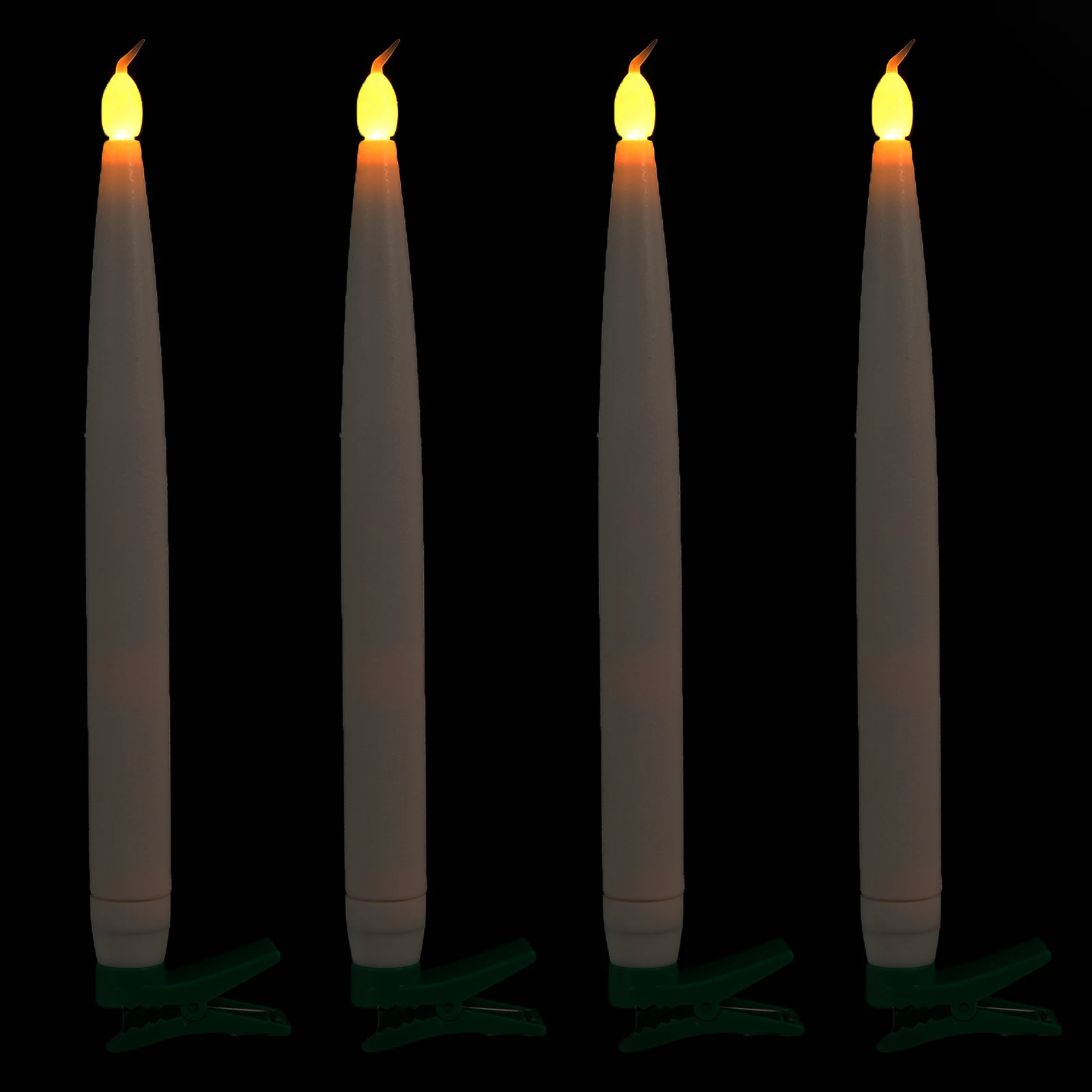 

6pcs LED Electronic C les Operated Flameless Plastic Lanterns Night Light Wedding Party Decorative Accessories