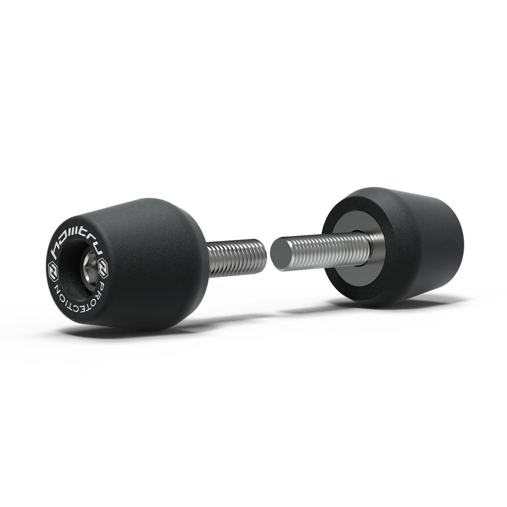 CNC Bar End Caps Weights Fall Protection Handlebar End Plugs German Engineered Grips No Tools For BMW R1200R/R1250R 2015-2023