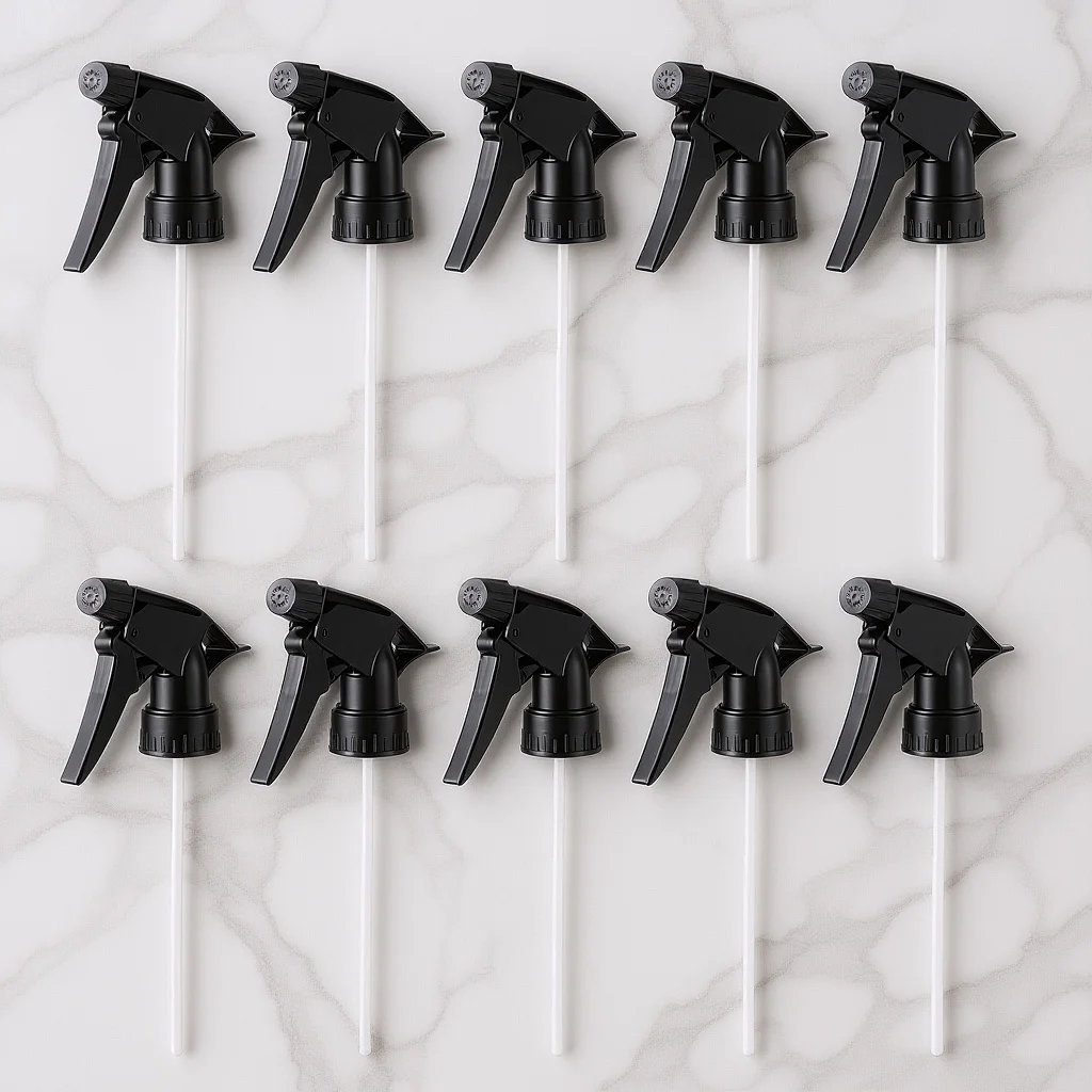 

10pcs Spray Bottle Nozzle Mist Top for Water Bottles Trigger Garden Misting Plastic Sprayer