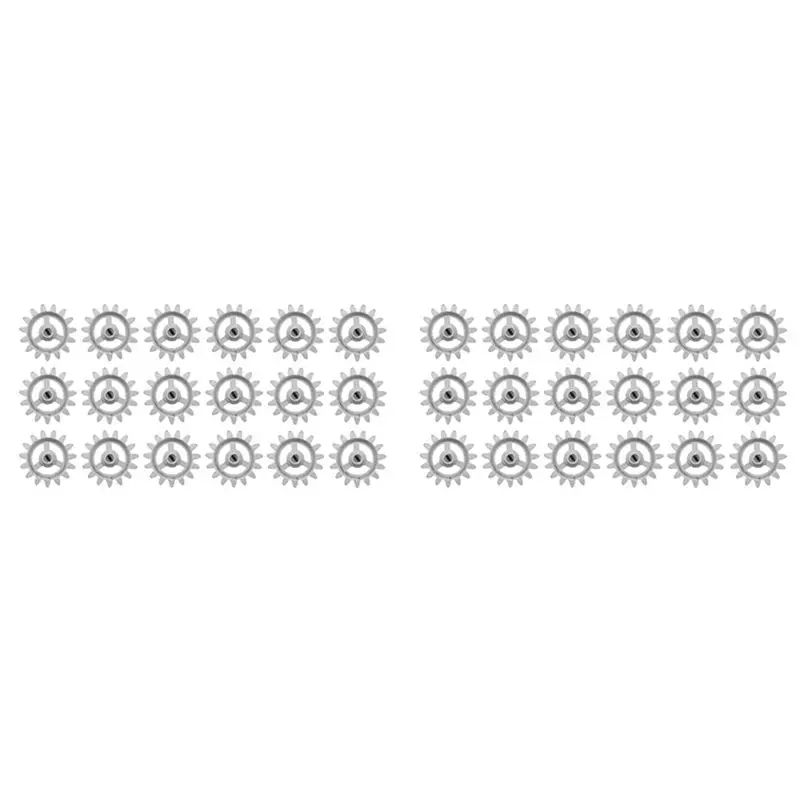HLZS-2X Durable Gear Heat Resistant Accessories Barbecue Frame Gear DIY Parts Automatic Revolving Mini Hardware Wheel