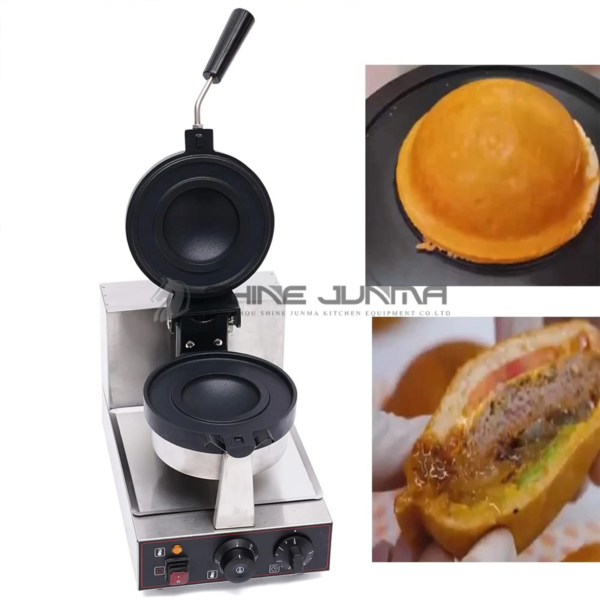 220 فولت UFO همبرغر الآيس كريم - مراجعة Commercial Ice Maker وسعره