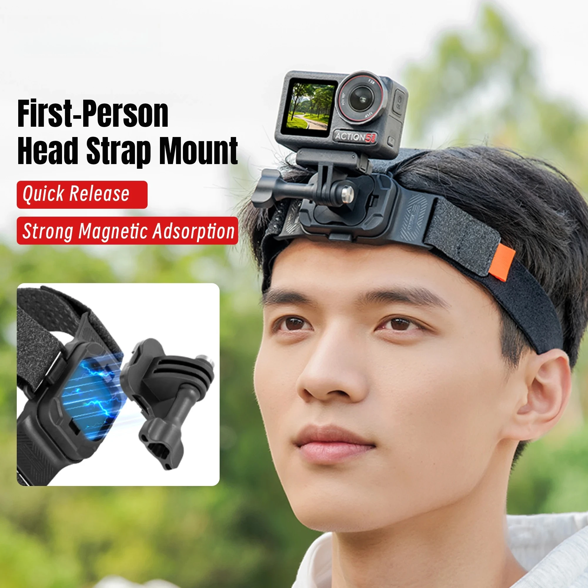 universal-1-4-hole-magnetic-mount-headband-sports-camera-pov-shooting-filming-magnetic-head-strap-base-adapter-for-osmo-action