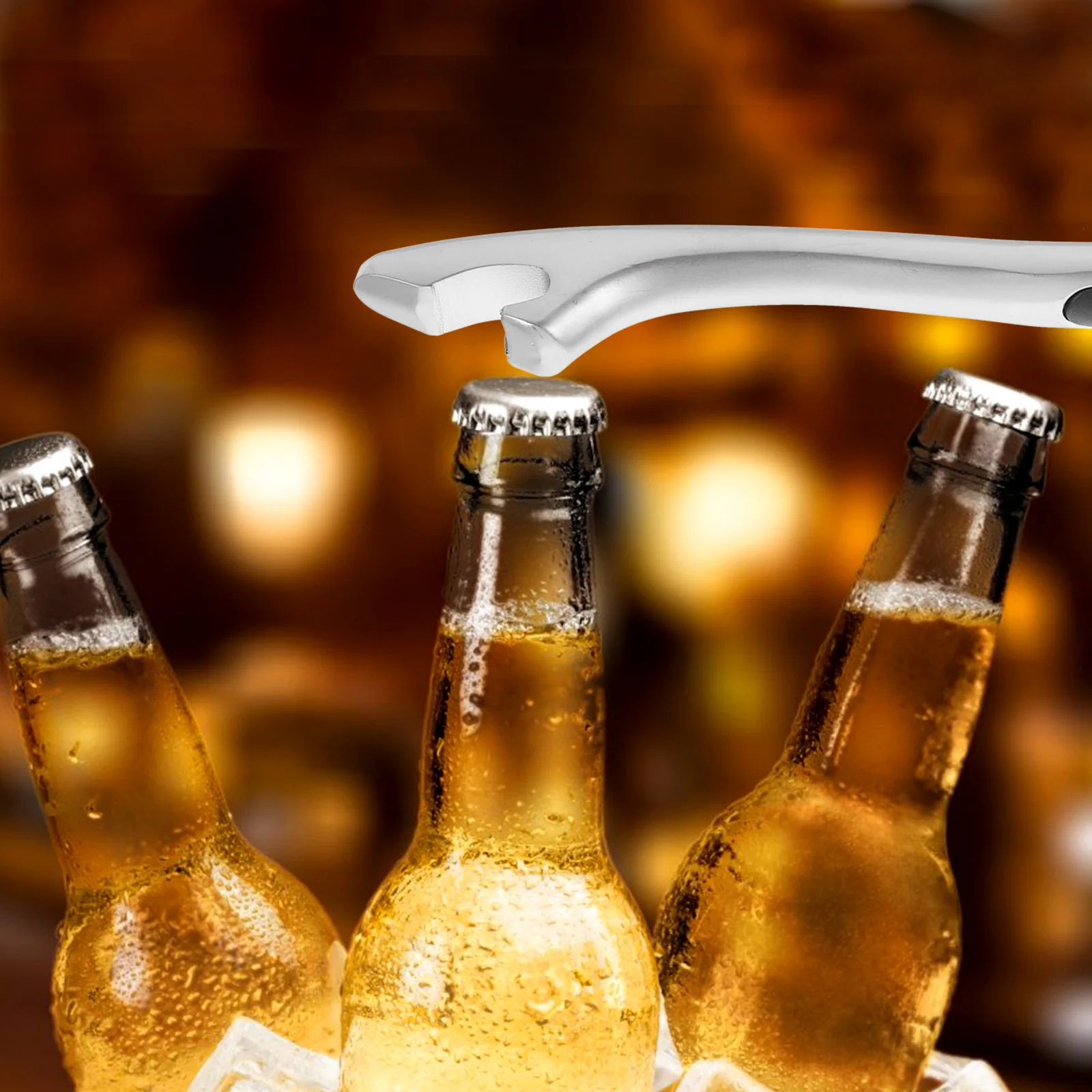 

Shark Mouth Bottle Opener Metal Can Supplies Wear resistant Lid Keychain Multi function Opener Portable Compact Small Tool