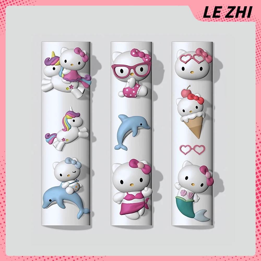 

1Pcs Summer Seaside Anime Hello Kitty Nail Art Silicone Mold Sunglasses Swimsuit Ice Cream Dolphin Mermaid Horse Nail Art Mold
