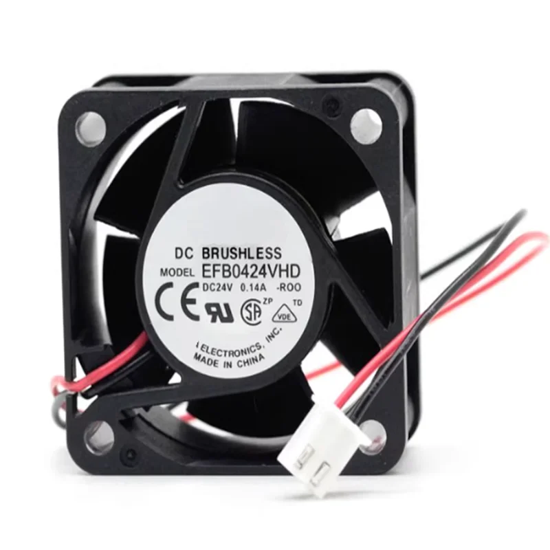 EFB0424HD 0.1A EFB0424HHD 0.12A EFB0424VHD  0.14A Cooling fan 24V 4CM4020 frequency inverter dual ball bearing cooling fan