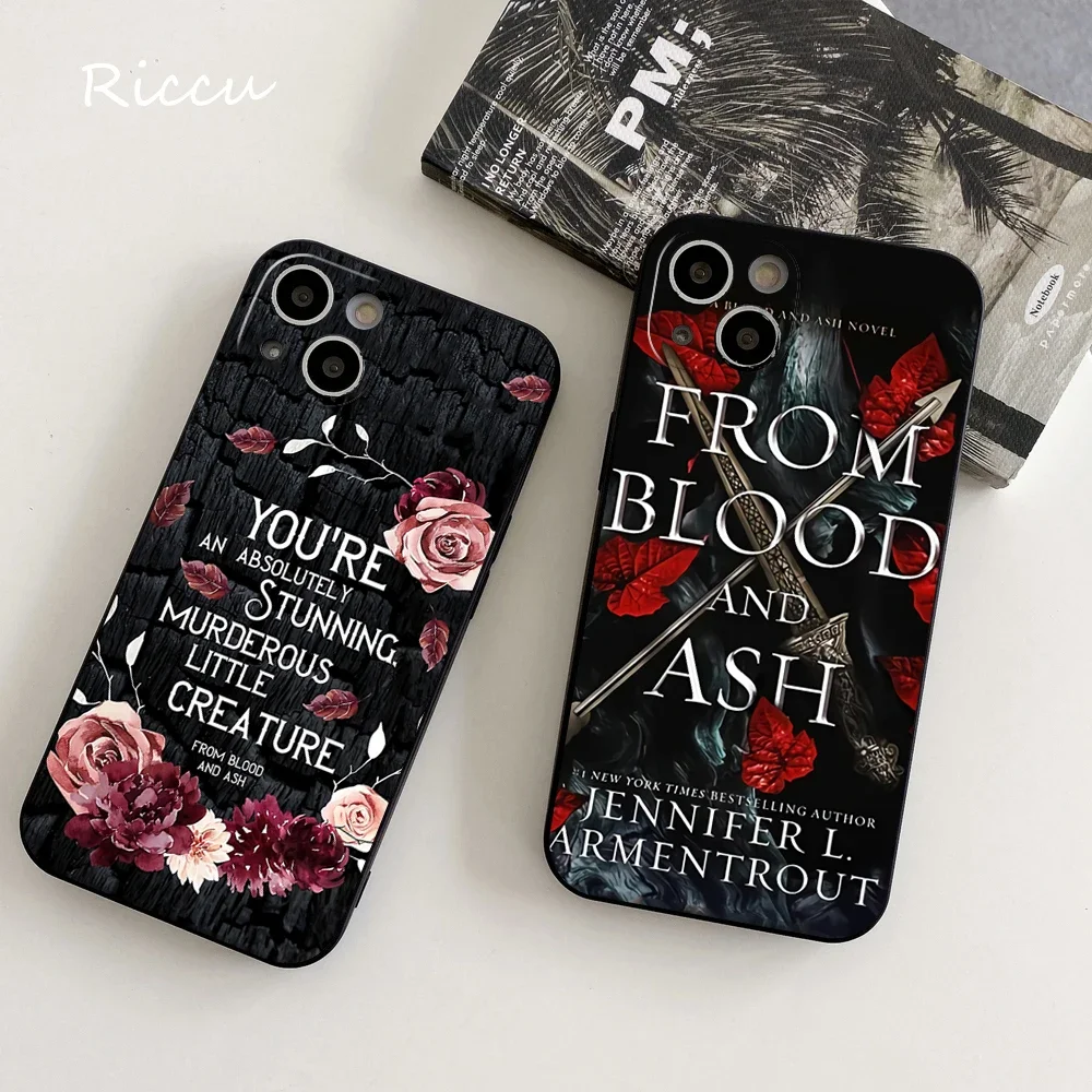 FOR IPhone 15 From Blood And Ash Murderous Phone Case 14 11 12 Pro 8 7 14 Plus X Pro 15 plus 13 MINI XR 14 pro Soft Phone Covers