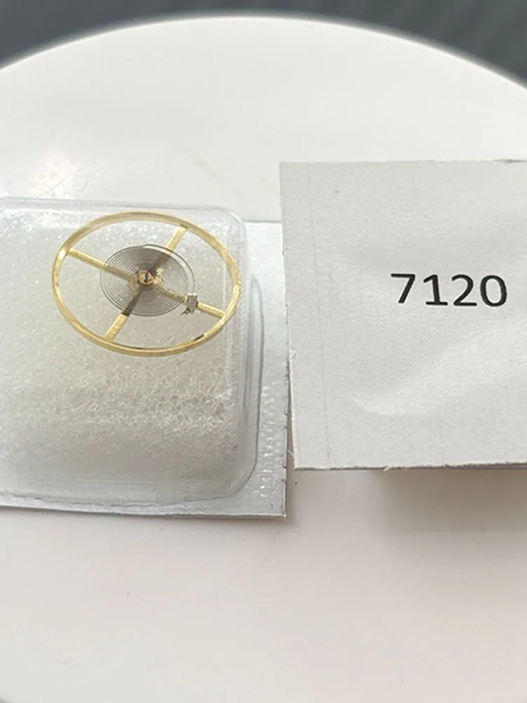 2525Watch accessories, including the entire movement of the 7120 caliber with hairspring, and the complete balance wheel of the