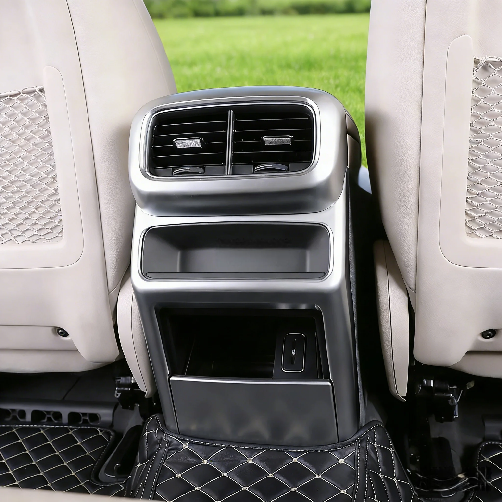 

Для Mercedes-Benz GLE-класса W167 V167 Coupe C167 AMG GLE53 63 2020-2025: накладка на задний дефлектор кондиционера, аксессуар для автомобиля